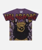 Valabasas 8Ball Vintage Purple T Shirt (2)