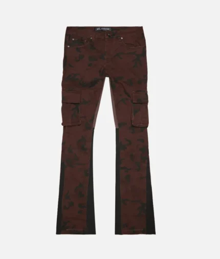 Valabasas Commander Brown Black Stacked Jean (2)