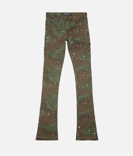 Valabasas Mr. Extendo Camo Super Stacked Jeans (2)