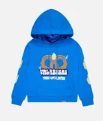 Valabasas Unity Carmine Blue Fleece Hoodie (2)