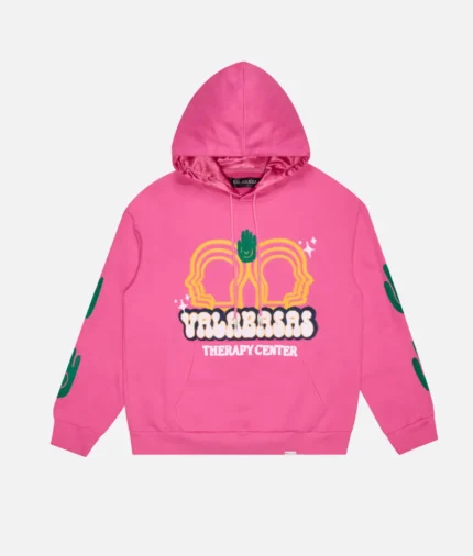 Valabasas Unity Carmine Rose Fleece Hoodie (2)