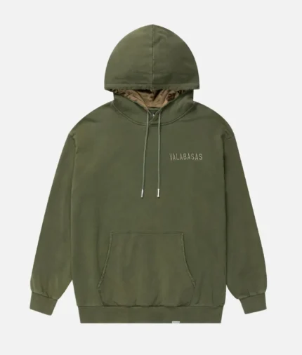 Valabasas Vintage Army Fleece Hoodie (2)