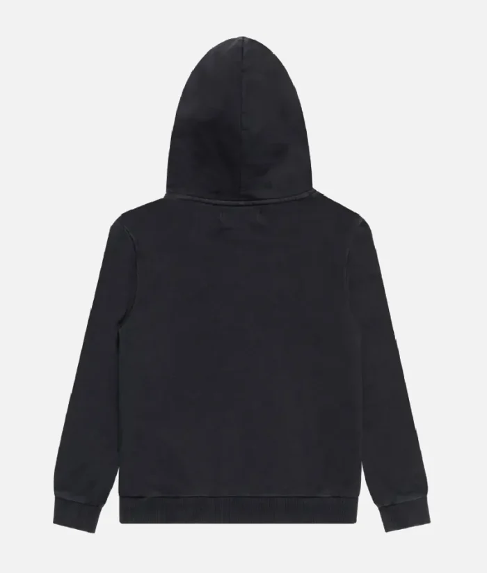 Valabasas Vintage Black Fleece Hoodie (1)