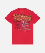 Valabasas Vip Victory Vintage Red T Shirt (3)